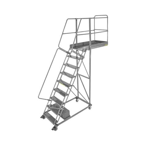 Ballymore Cl 9 14 9 Step Heavy Duty Steel Rolling Cantilever Ladder