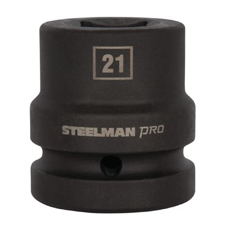 Steelman Pro Metric 1 In Drive 21mm 4 Point Impact Socket In The Impact