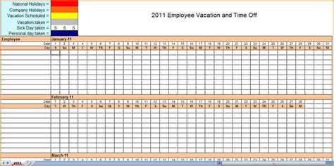 Staff Schedule Template Monthly Printable Schedule Template