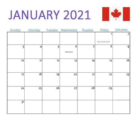 Holiday On January 2021 Dayholie