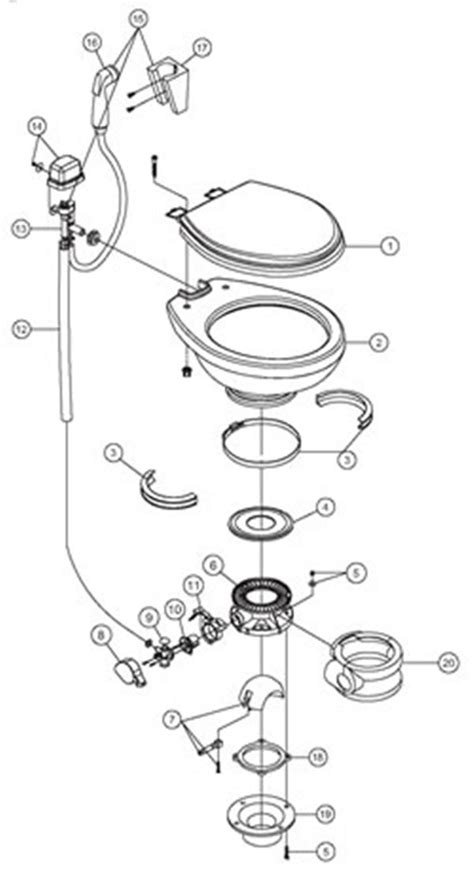 Dometic 310 Toilet Parts Diagram