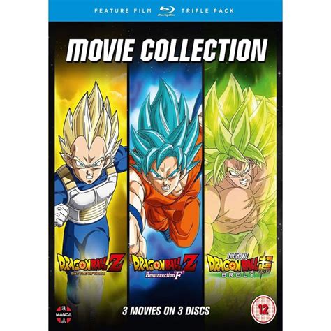 Goku—the strongest fighter on the planet—is all that stands between humanity and villains from the darkest corners of space. Dragon Ball Z Movie Trilogy: Battle of Gods, Resurrection of F & Broly (12) Blu-Ray