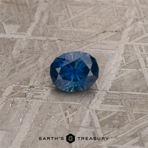 168 Carat Deep Blue Montana Sapphire Heated Earths Treasury