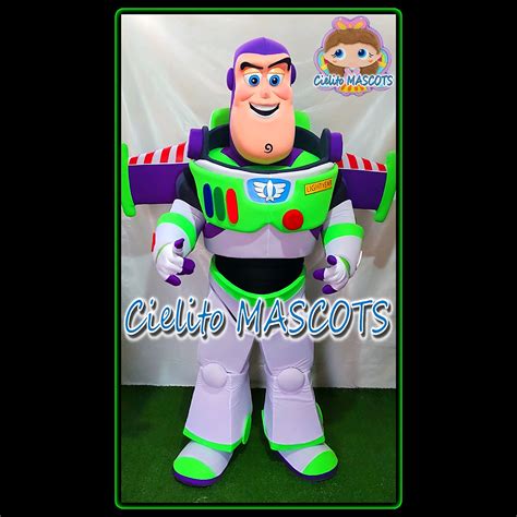 Buzz Lightyear Mascot Costume Cielito Mascots