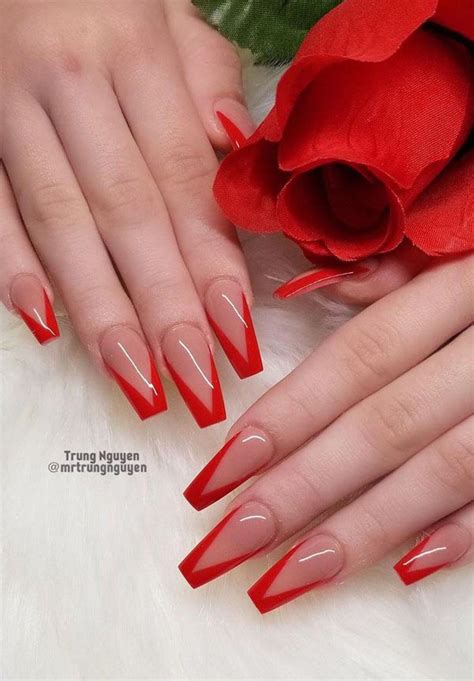 52 luxury coffin french tip nail designs french tip nail designs french tip acrylic nails