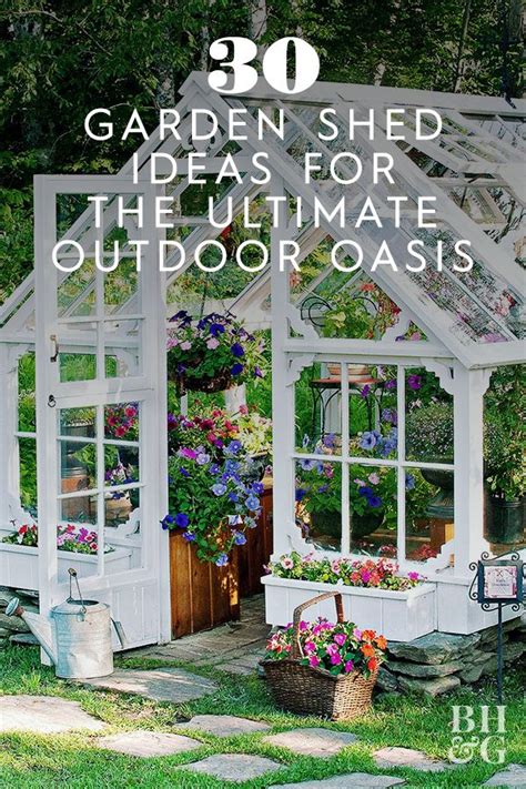 30 Garden Shed Ideas For The Ultimate Outdoor Oasis Shed Landscaping