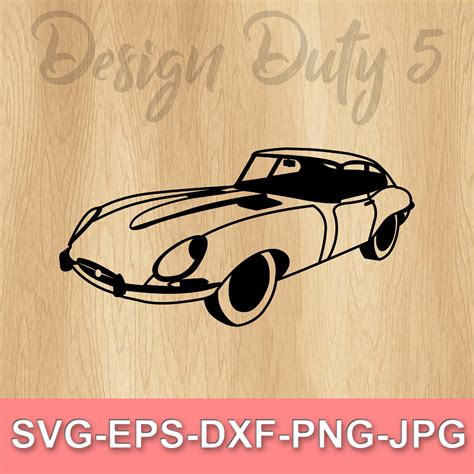 Classic Car Svg Eps Dxf  Png Cut File Cricut And Etsy