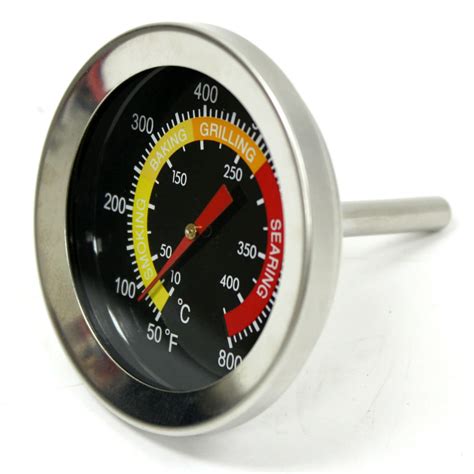 2 38 Temperature Thermometer Gauge Barbecue Bbq Grill Smoker Pit