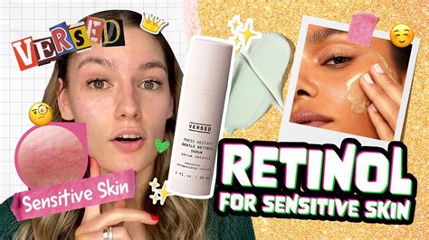 Honest Review Testing Versed Retinol On Sensitive Acne Prone Skin