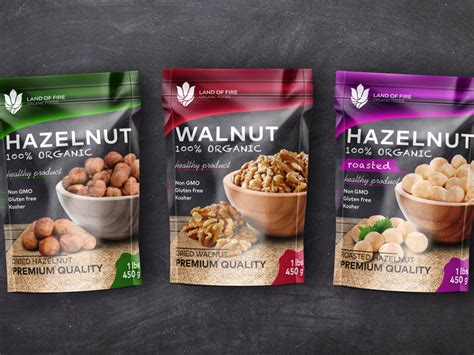 Dried Nuts Packaging Design By Rahim On Dribbble