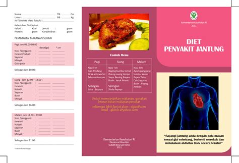 Diet Penyakit Jantung Kementerian Kesehatan
