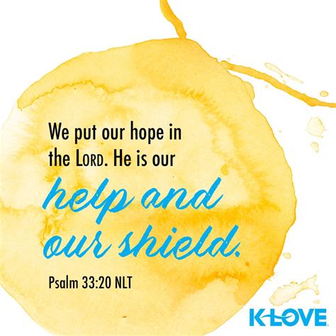 Daily Bible Verse K Love