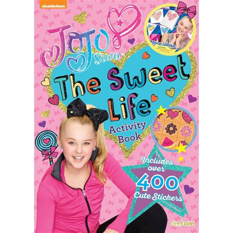 Jojo Siwa Sweet Life Activity Book Big W