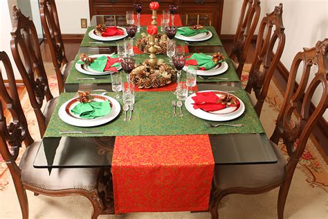 ideias e inspirações para decorar a mesa para o Natal Casinha Arrumada