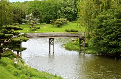 826263 Botanic Garden Usa Parks Rivers Bridges Chicago City