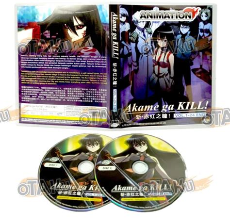 Akame Ga Kill Complete Anime Tv Series Dvd Box Set 1 24 Eps Eng