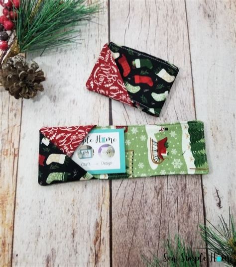 Make Your Own Fabric Gift Card Holder Sew Simple Home