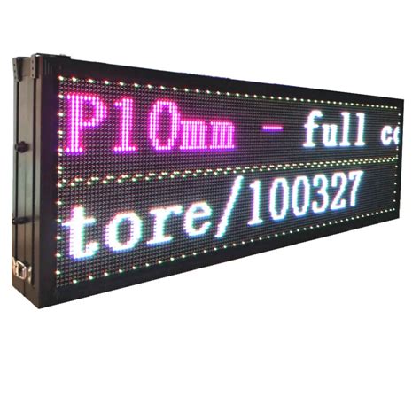 Online Buy Wholesale Outdoor Full Color Led Sign From China Outdoor