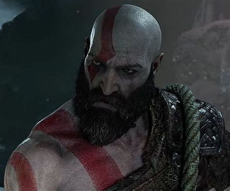 In God Of War The Son Atreus Isnt A Burden And Kratos Beard Hairs