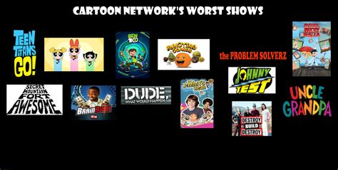 Cartoon Networks Worst Shows By Alexmination98 On Deviantart