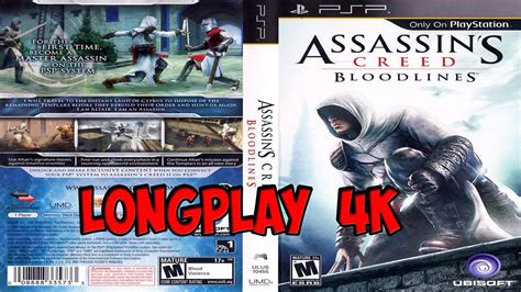 Assassins Creed Bloodlines 4k Psp Longplay Ppsspp Youtube