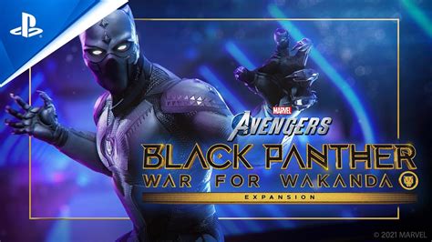 Marvels Avengers Expansion Black Panther War For Wakanda Cinematic