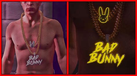 Chain Sp Mp Fivem Bad Bunny 10 Gta 5 Mod