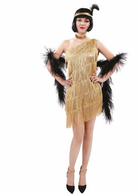 adult 1920s flapper girl costume 20s the great gatsby 20 s girl lady dress 12099