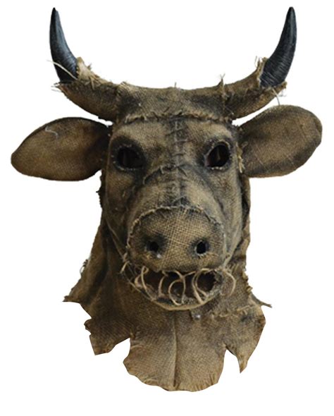 Antique Scarecrow Bull Mask Horror Mask Horror