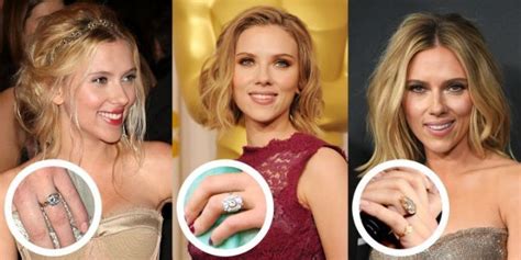 By contrast, a wedding ring is. Scarlett Johansson's Engagement Ring Proves She's Finally ...