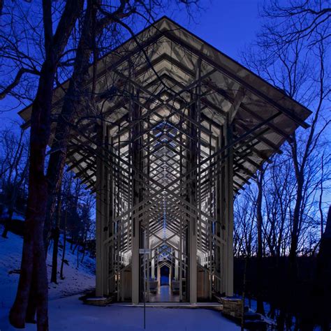 Thorncrown Chapel The Awe Inspiring Chapel In The Ozark Woods