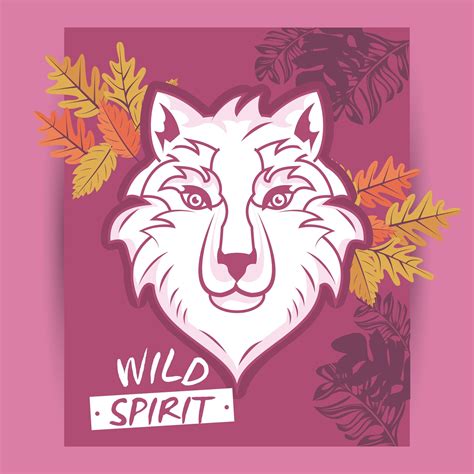 Wild Wolf Spirit Creative Design 2470168 Vector Art At Vecteezy