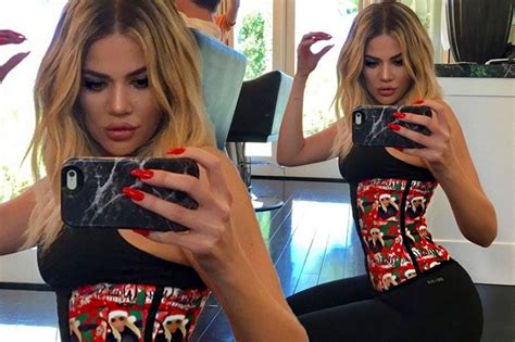 Khloe Kardashian Shows Off Her Extreme Curves And Slender Figure As She