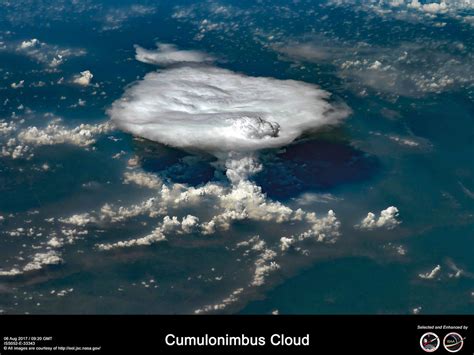 Cumulonimbus Cloud 06 Aug 2017 0920 Gmt Iss052 E 33343 Flickr