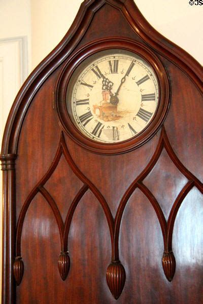 English Gothic Tall Case Clock Details At Chepstow
