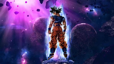 Goku Ultra Instinct Galaxy Dragon Ball Super Live Wallpaper Moewalls