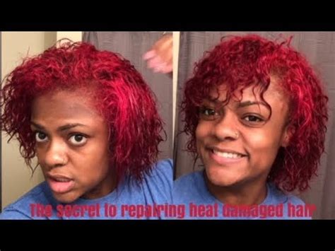 In truth, damaged hair cannot be repaired. How To Repair Heat Damaged Hair - YouTube