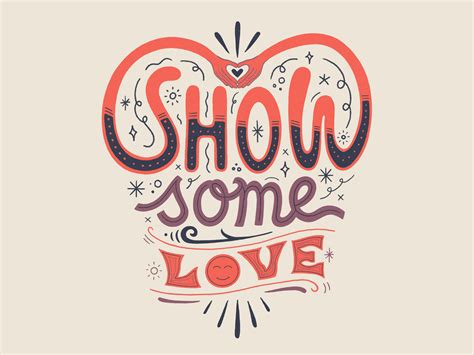 Show Some Love By Lucy Llewellyn On Dribbble