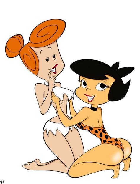 Flintstones Dykes 33 Betty Rubble And Wilma Flintstone