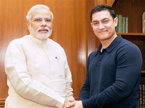Aamir Khan Meets Pm Narendra Modi