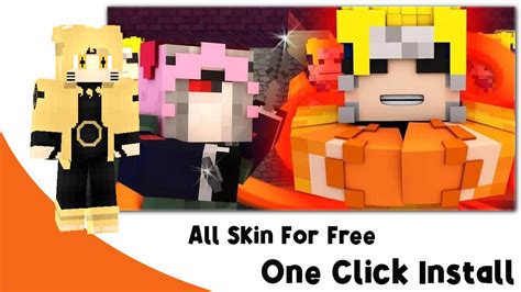 Naruto Skin Mod Minecraft Pe Apk For Android Download