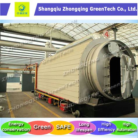Waste Rubber Waste Plastic Waste Tire Solid Waste Recycling Pyrolysis Machine With Ce Sgs Iso