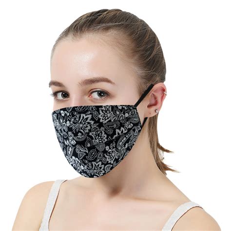 adult fashion face mask cover breathable mouth masks reusable washable unisex us ebay