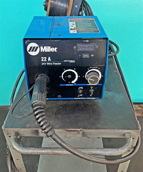 Miller 22a Wire Feeder Norman Machine Tool