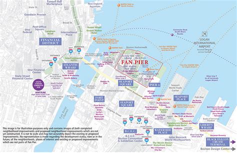 Seaport Map Boston Bigfish Pr