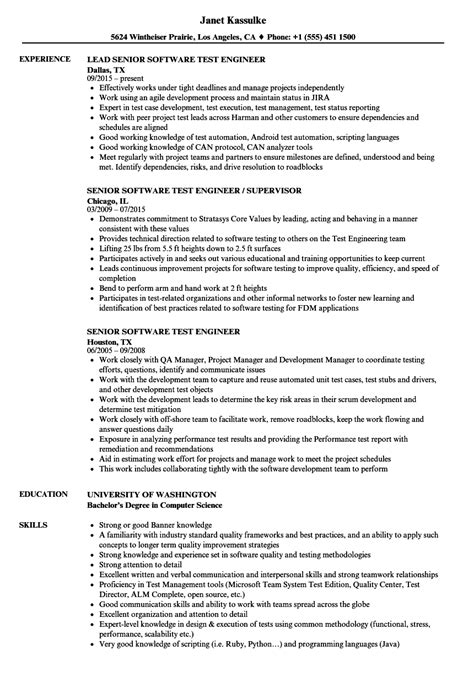 Software engineer resume header and resume summary example. Collection of manual testing resume sample for 5 years experience or-5000 - Addictips