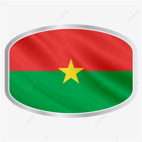 National Flag Of Burkina Faso Emblem Vector Burkina Faso Flag