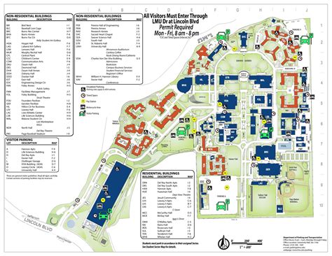 Loyola Marymount University Map