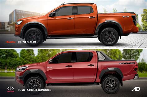 Head To Head Isuzu D Max Vs Toyota Hilux Autodeal