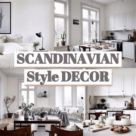 Old Charming Apartment With Scandinavian Style Decor